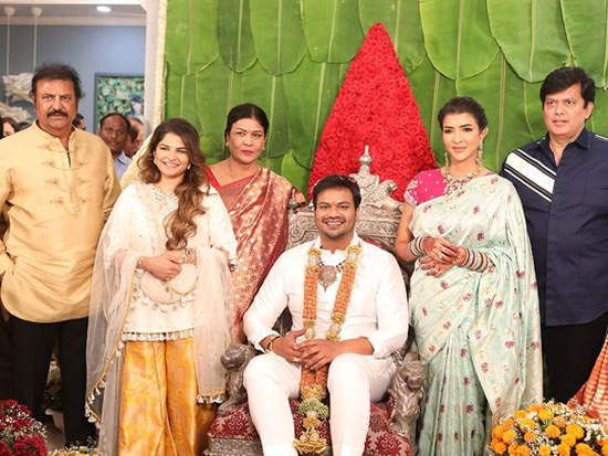 Pre Wedding Clicks Of Manchu Manoj With His Family Members